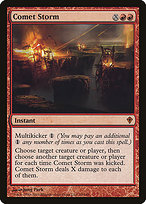Comet Storm (WWK-076) - mythic