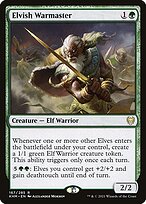 Elvish Warmaster (KHM-167) - rare