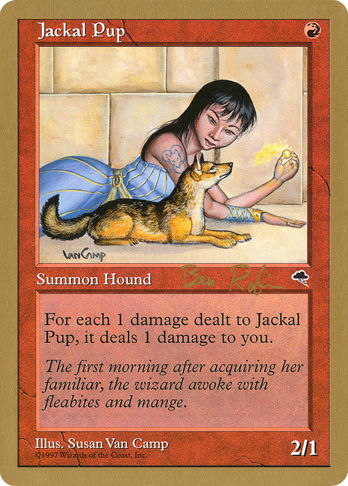 Jackal Pup (WCD-BR183) - uncommon
