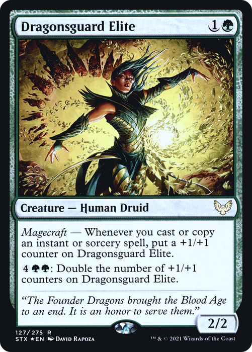 Dragonsguard Elite (PRE-127S) - rare - Foil