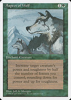 Aspect of Wolf (4ED-233) - rare