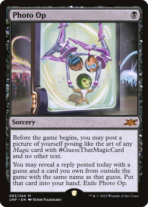 Photo Op (UNF-083) - mythic - Foil