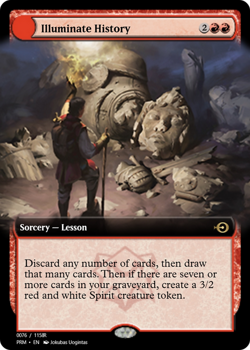 Illuminate History (PRM-90124) - rare: (lesson) - Foil