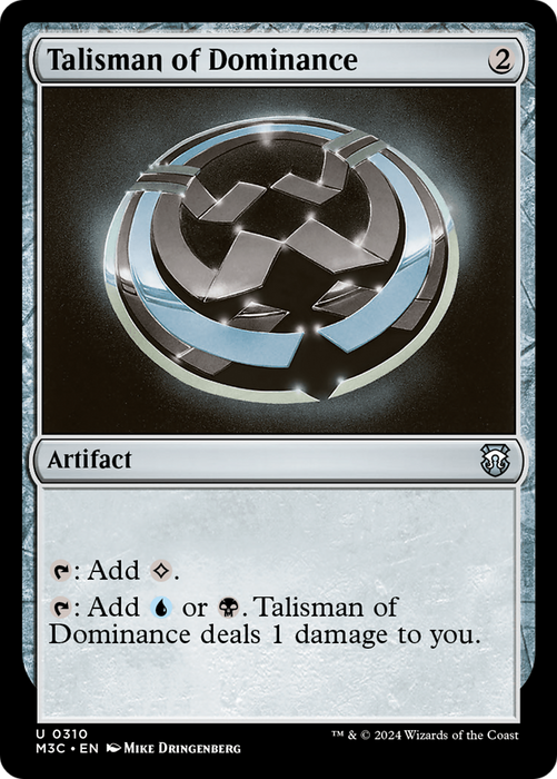Talisman of Dominance (M3C-310) - uncommon
