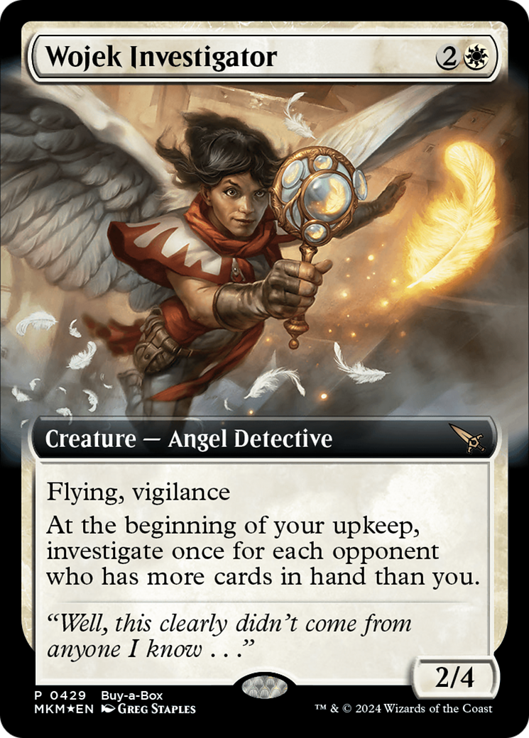 Wojek Investigator (BABP-429) - rare: (Extended Art) - Foil