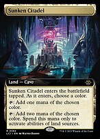 Sunken Citadel (LCI-392) - rare: (Extended Art) - Foil