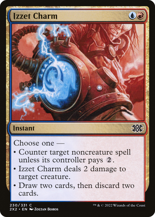Izzet Charm (2X2-230) - common - Foil