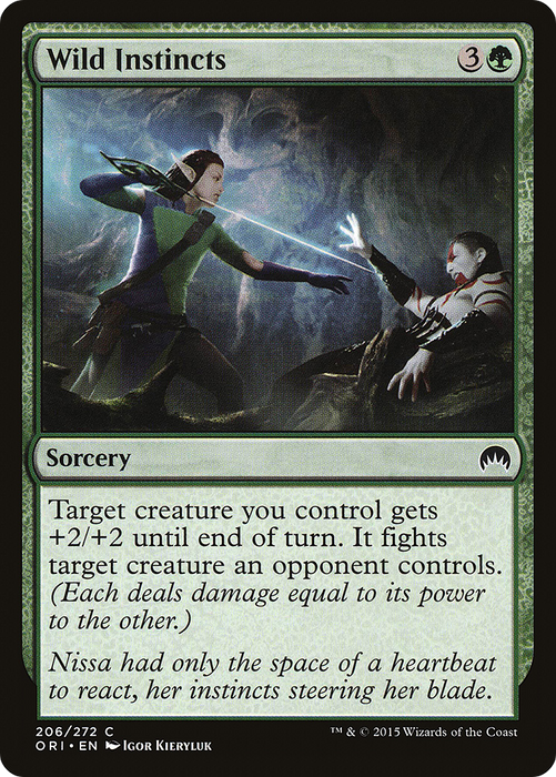 Wild Instincts (ORI-206) - common - Foil