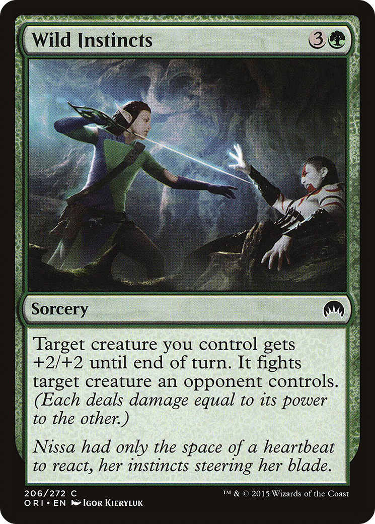 Wild Instincts (ORI-206) - common