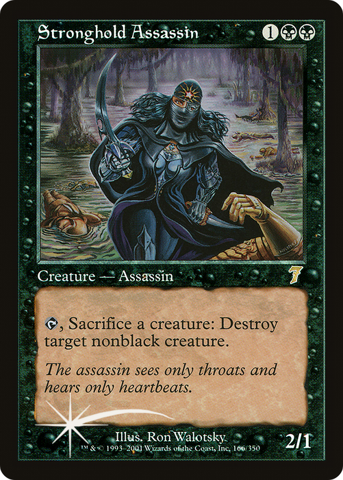 Stronghold Assassin (7ED-166★) - rare - Foil
