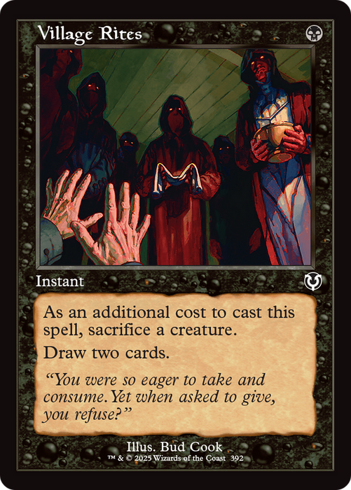 Village Rites (INR-392) - common - Foil