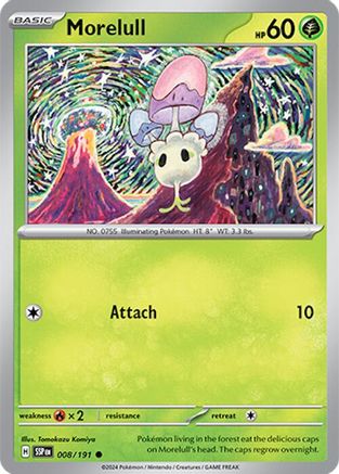 Morelull (008/191) - SSS  - Common - Reverse Holofoil