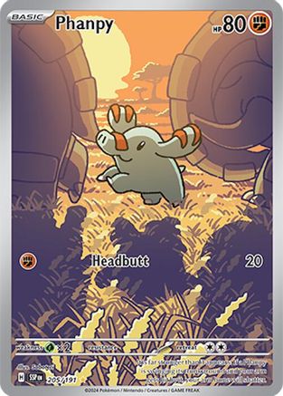 Phanpy (205/191) - SSS  - Illustration Rare - Holofoil