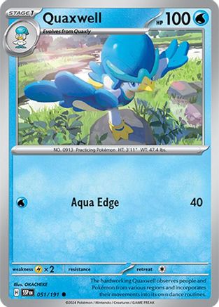 Quaxwell (051/191) - SSS  - Common - Reverse Holofoil