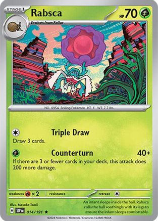 Rabsca (014/191) - SSS  - Rare - Reverse Holofoil