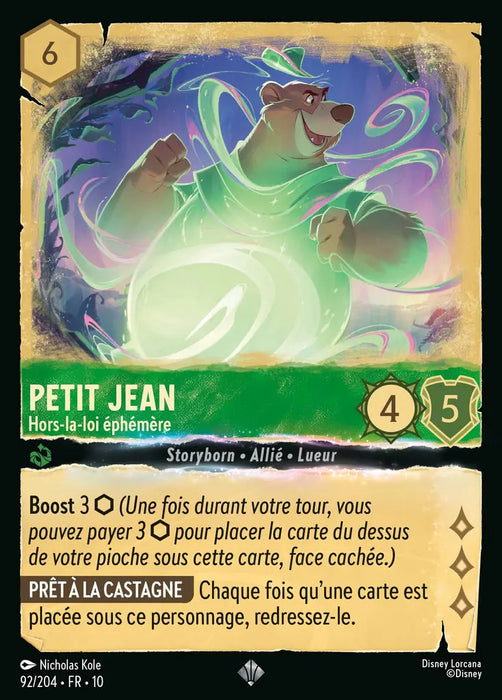 Petit Jean - Hors-la-loi éphémère (92/204) - LDLP - Très Rare - Cold Foil