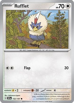 Rufflet (152/191) - SSS  - Common