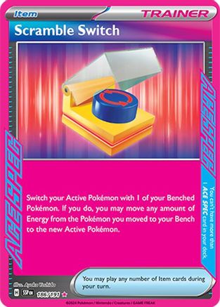 Scramble Switch (186/191) - SSS  - ACE SPEC Rare - Holofoil