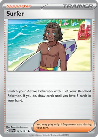 Surfer (187/191) - SSS  - Uncommon