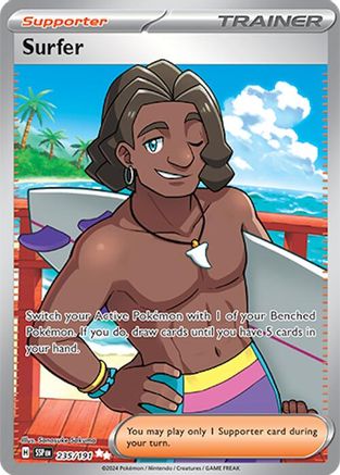 Surfer (235/191) - SSS  - Ultra Rare - Holofoil