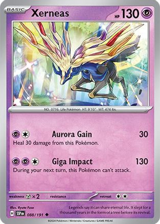 Xerneas (088/191) - SSS  - Uncommon