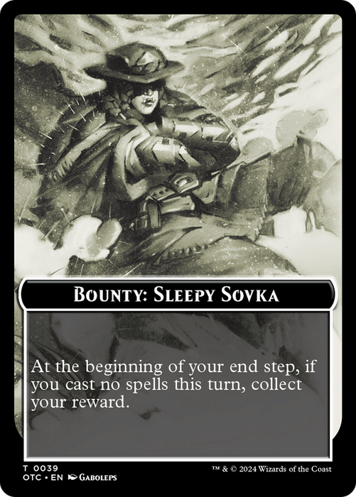 Bounty: Sleepy Sovka // Wanted! (TOTC-039) - common - Foil