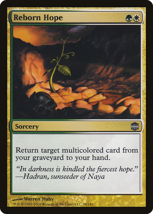 Reborn Hope (ARB-076) - uncommon - Foil