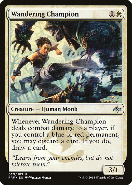 Wandering Champion (FRF-029) - uncommon - Foil