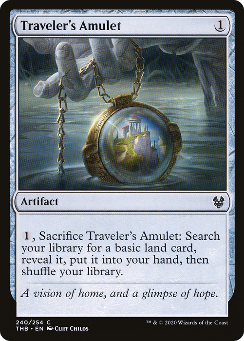 Traveler's Amulet (THB-240) - common - Foil
