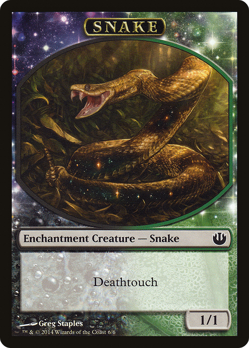 Snake (JOU-006) - common: (enchantment)