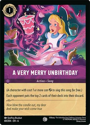 A Very Merry Unbirthday VF (60/204) - Commune