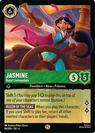 Jasmine - Royal Commodore (84/204) - Legendary