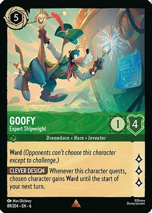 Goofy - Expert Shipwright (89/204) - Rare