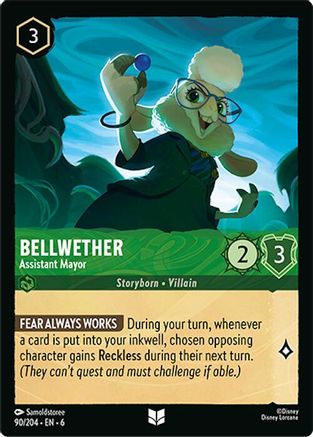 Bellwether - Assistant Mayor (90/204) - Uncommon - Cold Foil