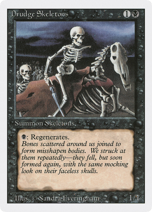 Drudge Skeletons (3ED-107) - common
