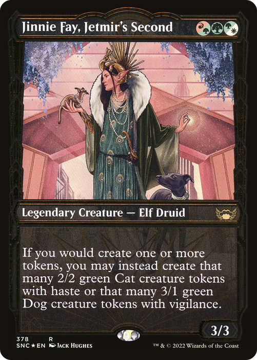 Jinnie Fay, Jetmir's Second (SNC-378) - rare: (Showcase) - Foil