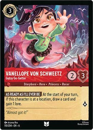 Vanellope von Schweetz - Gutsy Go-Getter (110/204) - Uncommon