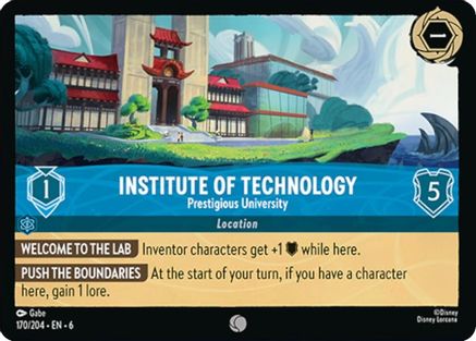 Institute of Technology - Prestigious University (170/204) - Common - Cold Foil
