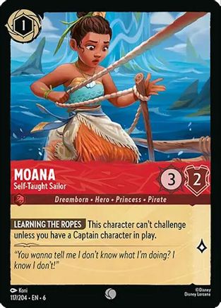 Moana - Self-Taught Sailor (117/204) - Common