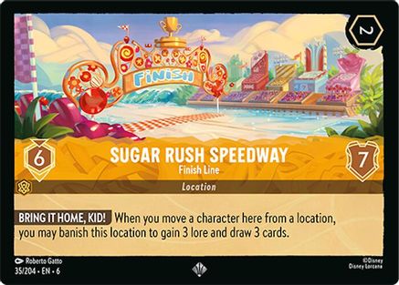Sugar Rush Speedway - Finish Line (35/204) - Super Rare