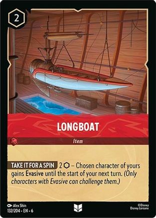 Longboat (132/204) - Uncommon - Cold Foil