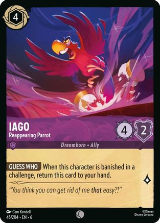 Iago - Reappearing Parrot (45/204) - Common