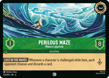 Perilous Maze - Watery Labyrinth (101/204) - Common