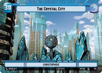 The Crystal City // Battle Droid (Hyperspace) (296 // T03) - TOTR - Common