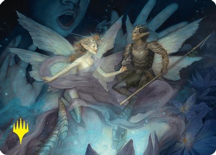 Faebloom Trick Art Card (6/54) (Gold-Stamped Signature) (ASFDN-006) - special