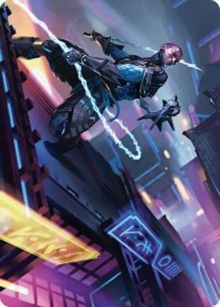 Kaito, Cunning Infiltrator Art Card (51/54) (ASFDN-051) - special