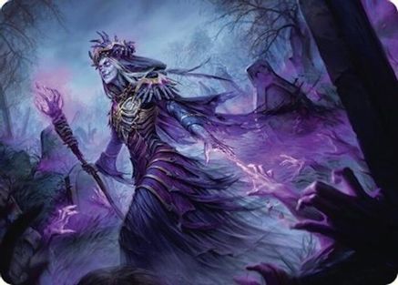 Zul Ashur, Lich Lord Art Card (10/54) (ASFDN-010) - special