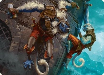 Goblin Boarders Art Card (11/54) (ASFDN-011) - special