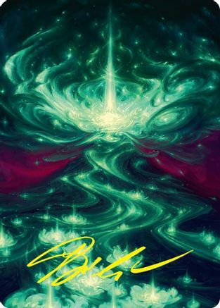 Genesis Wave Art Card (54/54) (Gold-Stamped Signature) (ASFDN-040) - special