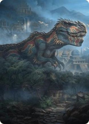 Ghalta, Primal Hunger Art Card (41/54) (ASFDN-041) - special